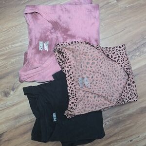 VS Pink Lot of 3 Size large shirts
